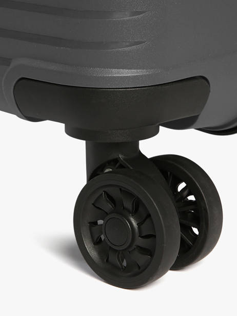 Harde Reiskoffer Montreal Travel Grijs montreal L ander zicht 2